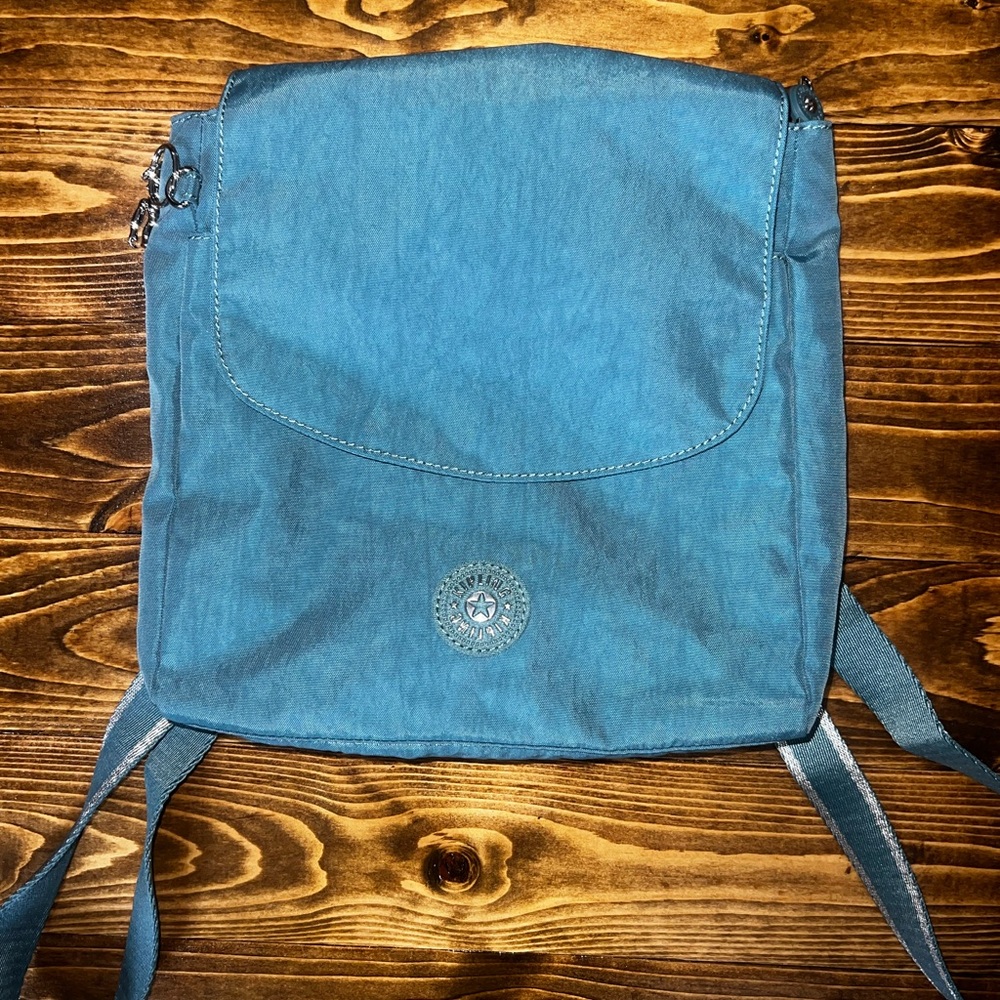 Kipling Blue Backpack Casual Style